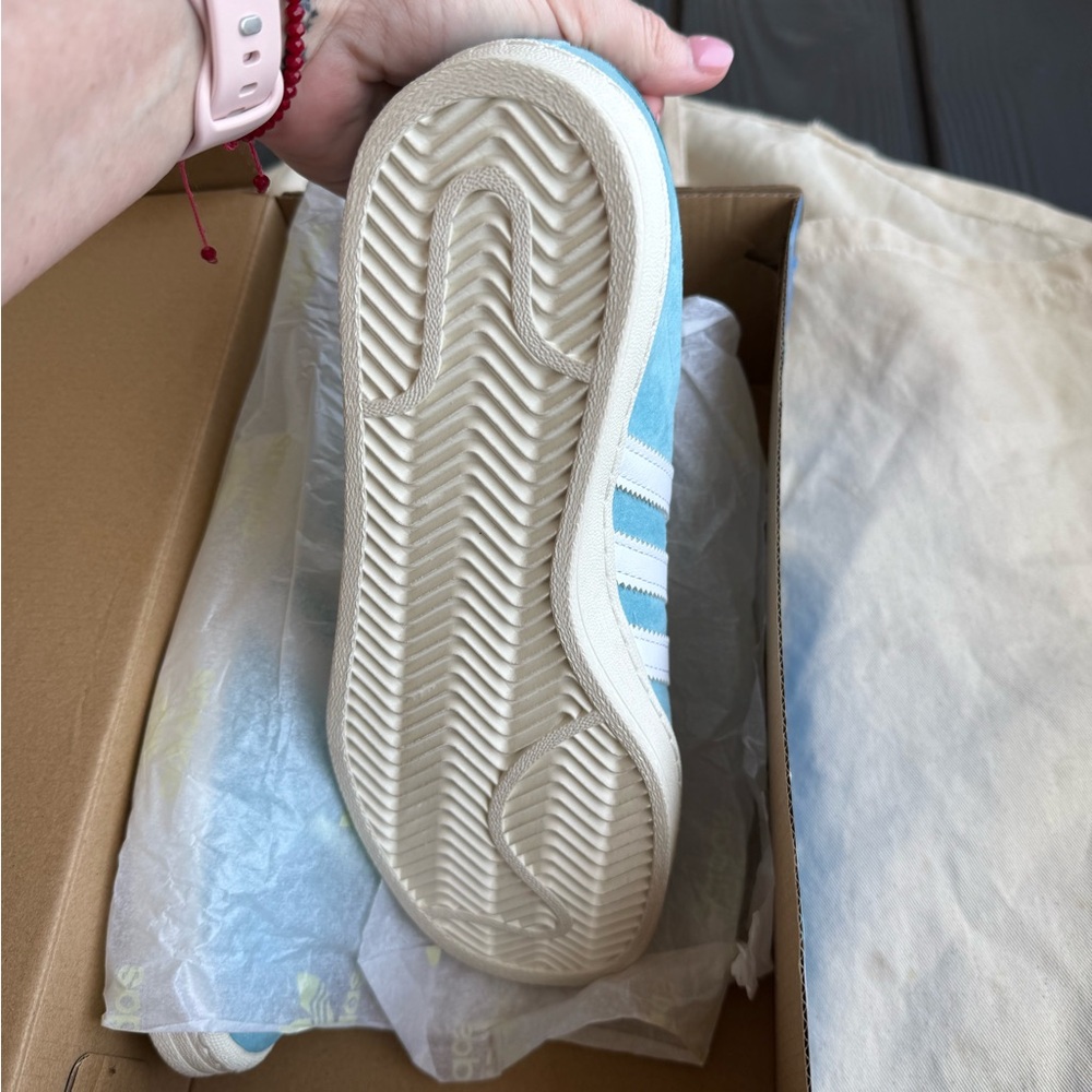 RARE Adidas Club SE from Berlin Adidas Campus 80s | Light Aqua | Mint condition - Picture 8 of 14